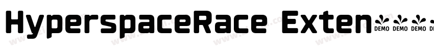 HyperspaceRace Exten字体转换